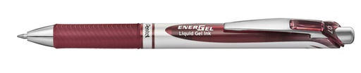 [1467710] Roller gel Pentel BL77 Energel Medium bordeaux