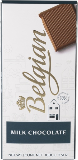 [1467864] Chocolade The Belgian melk reep 100 gram