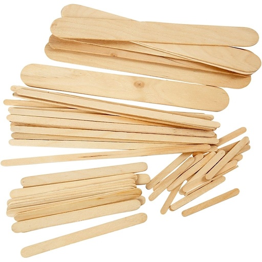 [1467913] Ijslollystokjes Creativ Company hout set à 4250 stuks