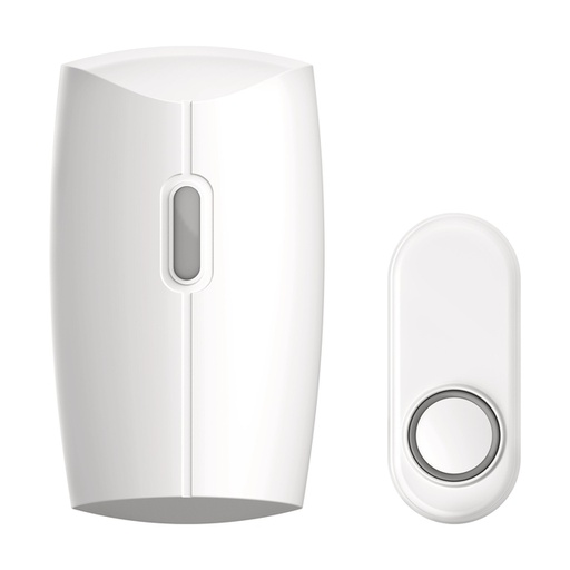 [1467931] Kit sonnette à brancher KlikAanKlikUit ACDB-8000AC blanc