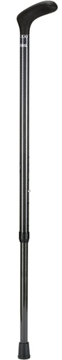 [1467987] Wandelstok Able2 opvouwbaar carbon soft handvat zwart