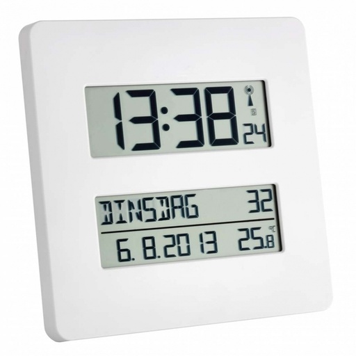 [1467999] Horloge radio-pilotée Able2 avec température