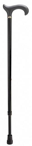 [1468001] Wandelstok Able2 soft derby handvat zwart