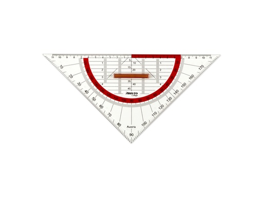 [1468103] Equerre Aristo GEOCollege 220mm avec poignée transparent