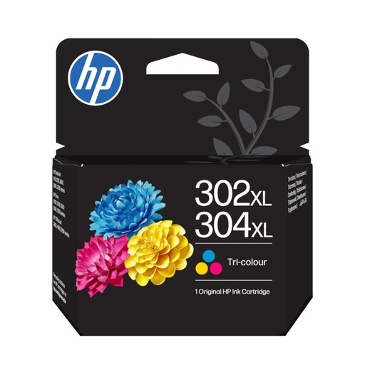 [1468146] Cartouche d'encre HP B7RT8AE 302XL/304XL couleur