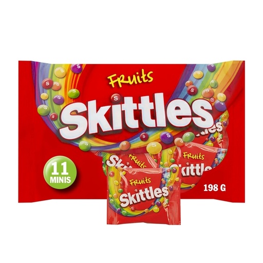 [1468173] Bonbons Skittles fruits 11 sachet à partager 18g