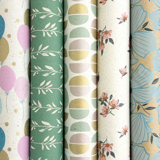 [1467782] Inpakpapier Rotolux Rosie 200x70cm assorti