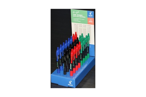 [1467791] Gelschrijver PILOT BL-G2 Plus medium assorti display à 24 stuks
