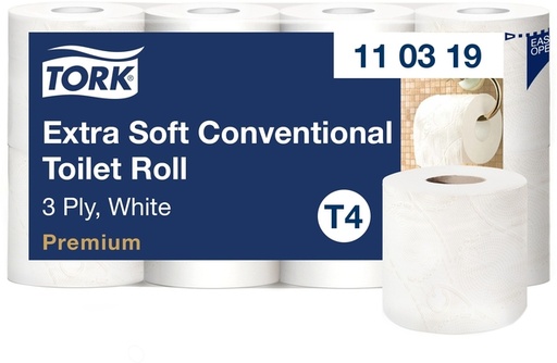 [1467836] Papier toilette Tork T4 Premium 110319 3 épaisseurs 56x 155 feuilles blanc