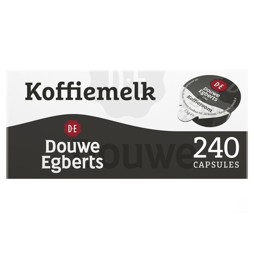 [1467837] Capsules lait pour café Douwe Egberts 240x 7,5g