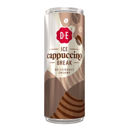 [1467843] Café glacé Douwe Egberts Cappuccino canette 250ml