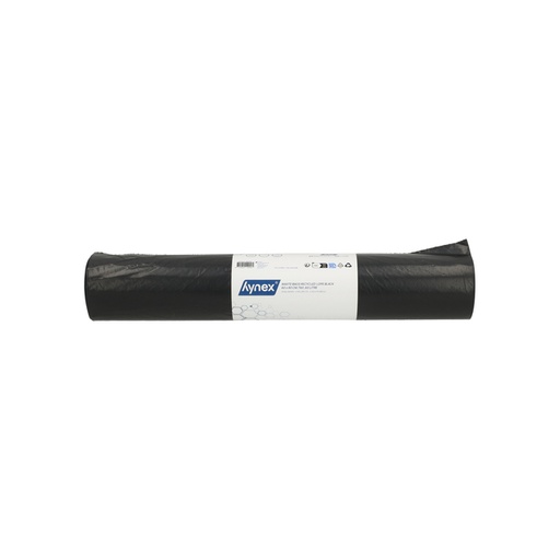 [1468745] Sac poubelle Hynex 60x80cm LDPE recyclé T60 60L noir rouleau 20 pièces