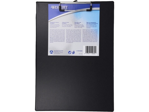 [1469424] Porte-bloc Westcott A4 noir