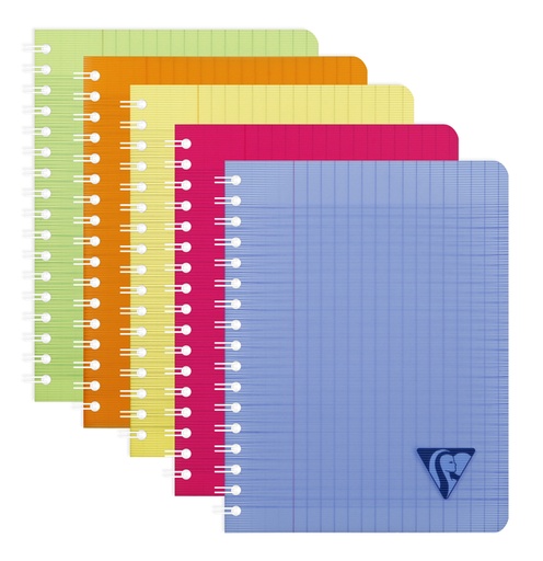 [1465901] Schrift Clairefontaine Linicolor 170x220 mm séy 50 pagina's 90 gram assorti