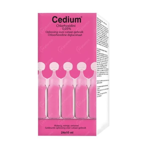[1468735] Cedium Chlorhexidini 0,05% 24x10ml