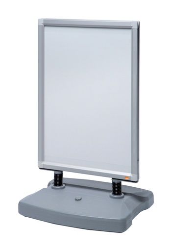 [1469566] Porte affiche de trottoir Nobo Impression Pro A1 socle à remplir