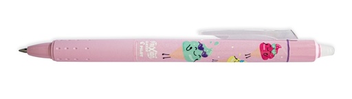 [1467079] Roller PILOT FriXion clicker Pool Party Medium rose clair