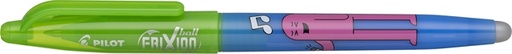 [1467087] Rollerpen PILOT friXion Friends medium hemelsblauw