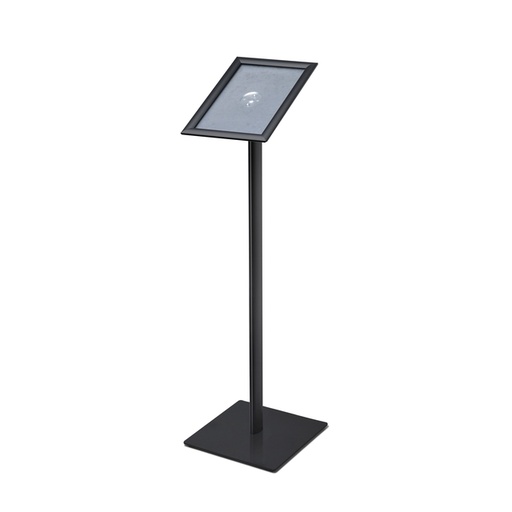 [1468392] Support d'affichage Office Design A4 angle droit 25mm noir