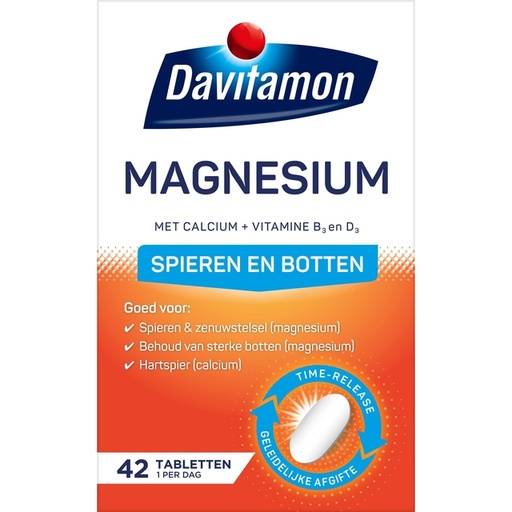 [1469588] Magnésium Muscles Os Davitamon 42 comprimés