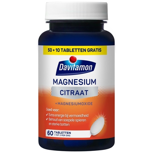 [1469593] Magnesium Citraat Davitamon 60 stuks