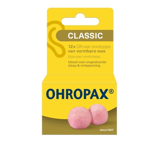[1469608] Bouchons d'oreille Ohropax Classic 12 pièces