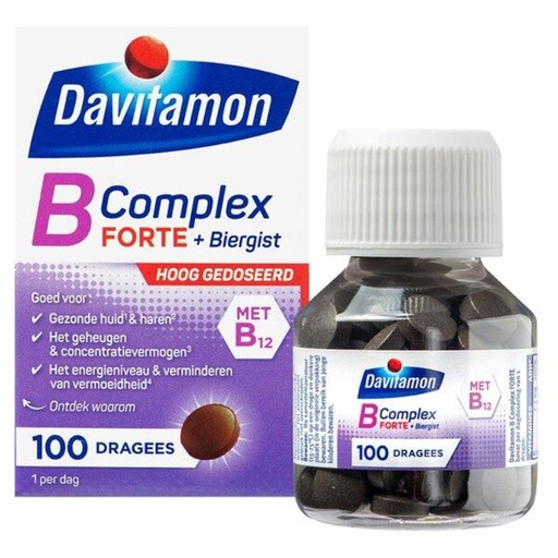 [1469612] Vitamine B Complex Forte Davitamon 100 dragées