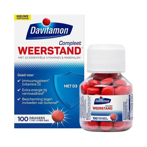 [1469619] Multivitamines Davitamon Compleet 100 comprimés