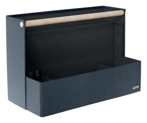 [1465913] Bureau organizer Leitz draagbaar gestoffeerd donkergrijs