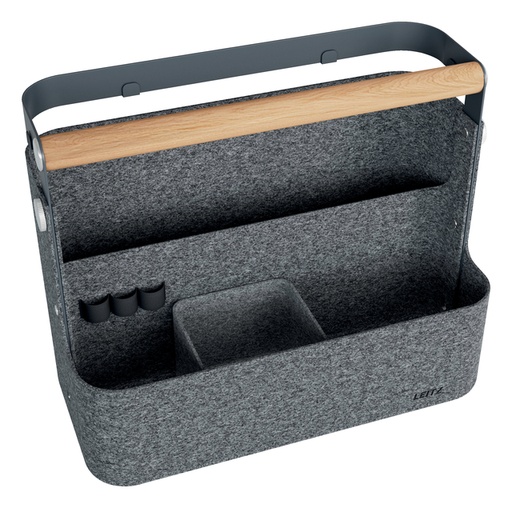 [1465918] Bureau organizer Leitz draagbaar hangend donkergrijs