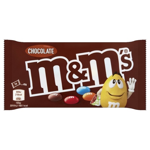 [1468306] Bonbons M&M's chocolat sachet 45g boîte 24 pièces
