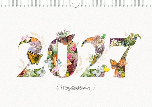 [1467033] Calendrier familial 2027 Marjolein Bastin A4 NL
