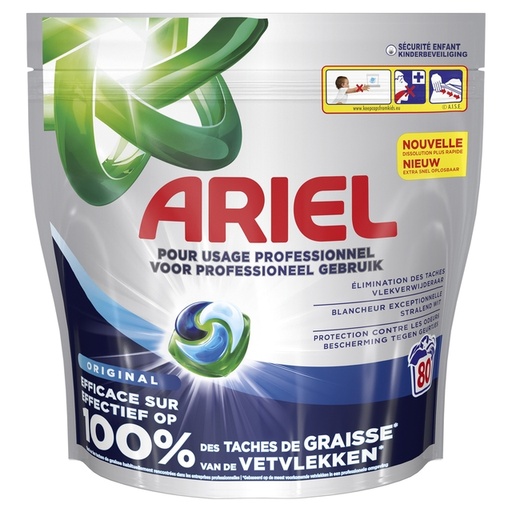 [1469158] Wasmiddel Ariel prof All-one regular 80 pods