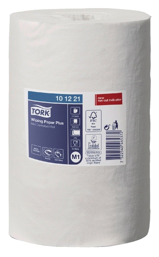 [892119] Poetspapier Tork M1 Plus Advanced 2-laags 75m wit 101221
