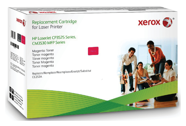 Cartouche toner Xerox 106R01586 HP CE253A 504A rouge