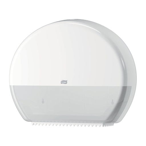 [892071] Toiletpapierdispenser Tork T1 Elevation jumbo wit 554000