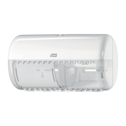 [892068] Distributeur papier toilette Tork T4 Elevation 557000 Duo blanc