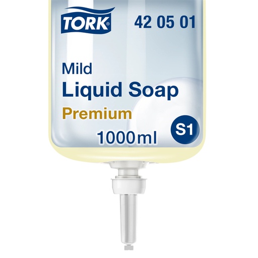 [892022] Savon mains Tork S1 Premium 420501 doux liquide 1000ml