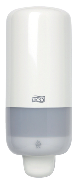 Distributeur savon Tork S4 Elevation Design 561500 blanc