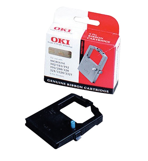 [411280] Lint Oki 09002303 voor ML182 zwart