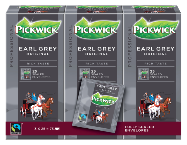 The Pickwick Fair Trade Earl Grey 25x 2g