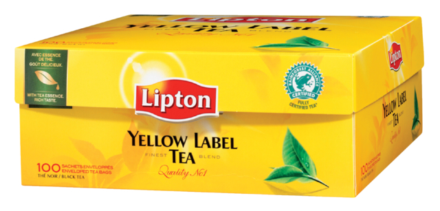 Lipton Yellow Label sans enveloppe 100x 1,5g