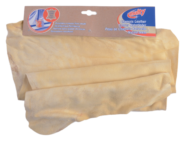 Peau de chamois naturelle 48x34cm