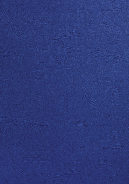 Couverture GBC A4 similicuir bleu roi 100 pièces