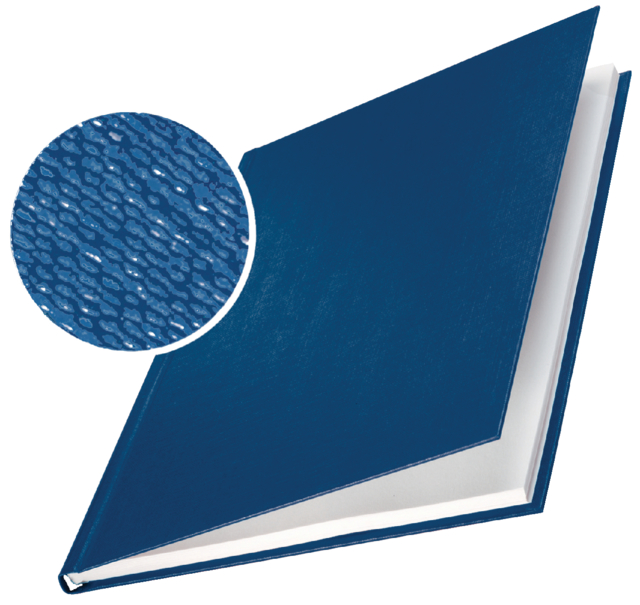 Inbindomslag Leitz 3.5mm harde kaft blauw