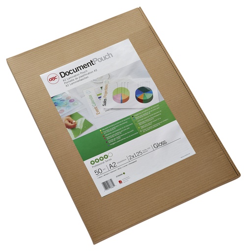 [535364] Lamineerhoes GBC A2 2x125micron 50 stuks