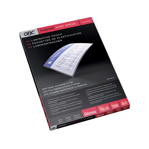 [535382] Lamineerhoes GBC A4 highspeed 2x125micron 100 stuks