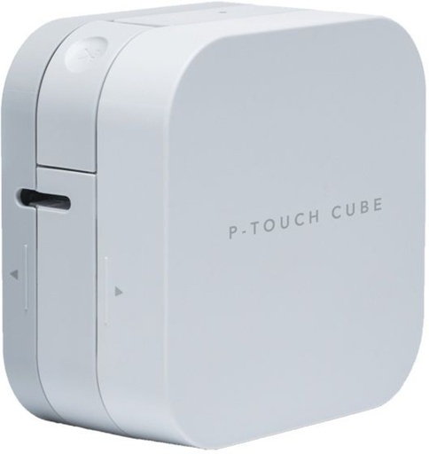 [930403] Labelprinter Brother P-touch Cube TZe PT-P300BT desktop 12mm wit