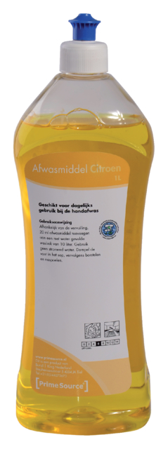 Afwasmiddel PrimeSource citroen 1liter