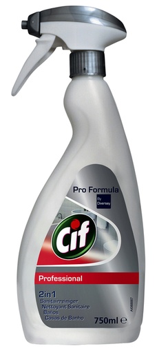 [891640] Nettoyant sanitaire Cif Professional spray 750ml